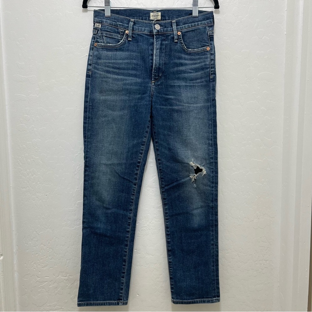 Citizens of Humanity Premium Vintage Cara High Rise Cigarette Ankle Jeans Sz 27